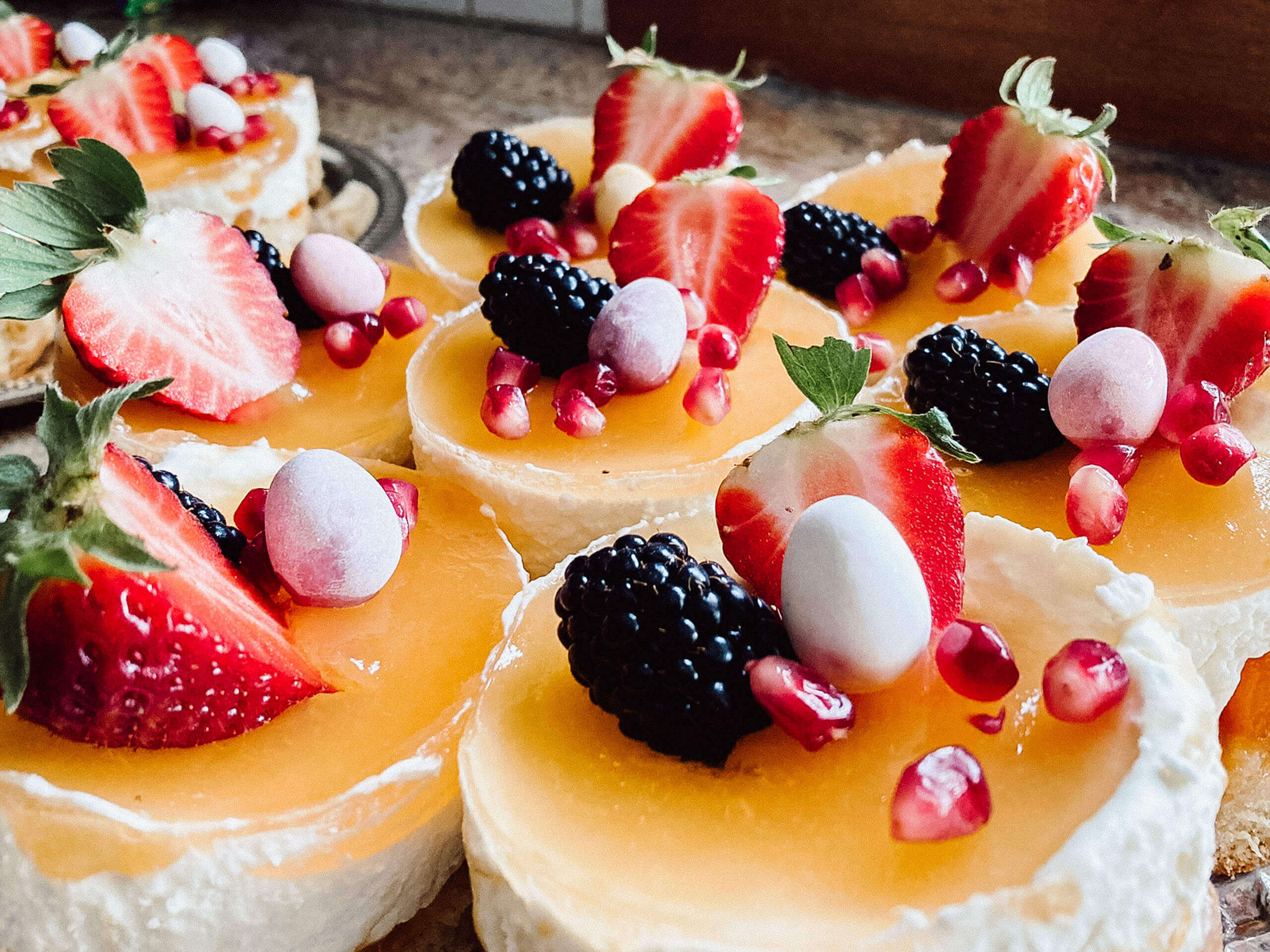 Süßes Dessertbuffet für einen Geburtstag in Salzburg